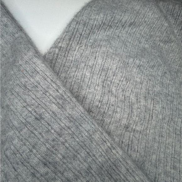 Neiman Marcus %100 Cashmere Gray Pant Bootcut - Picture 5 of 8